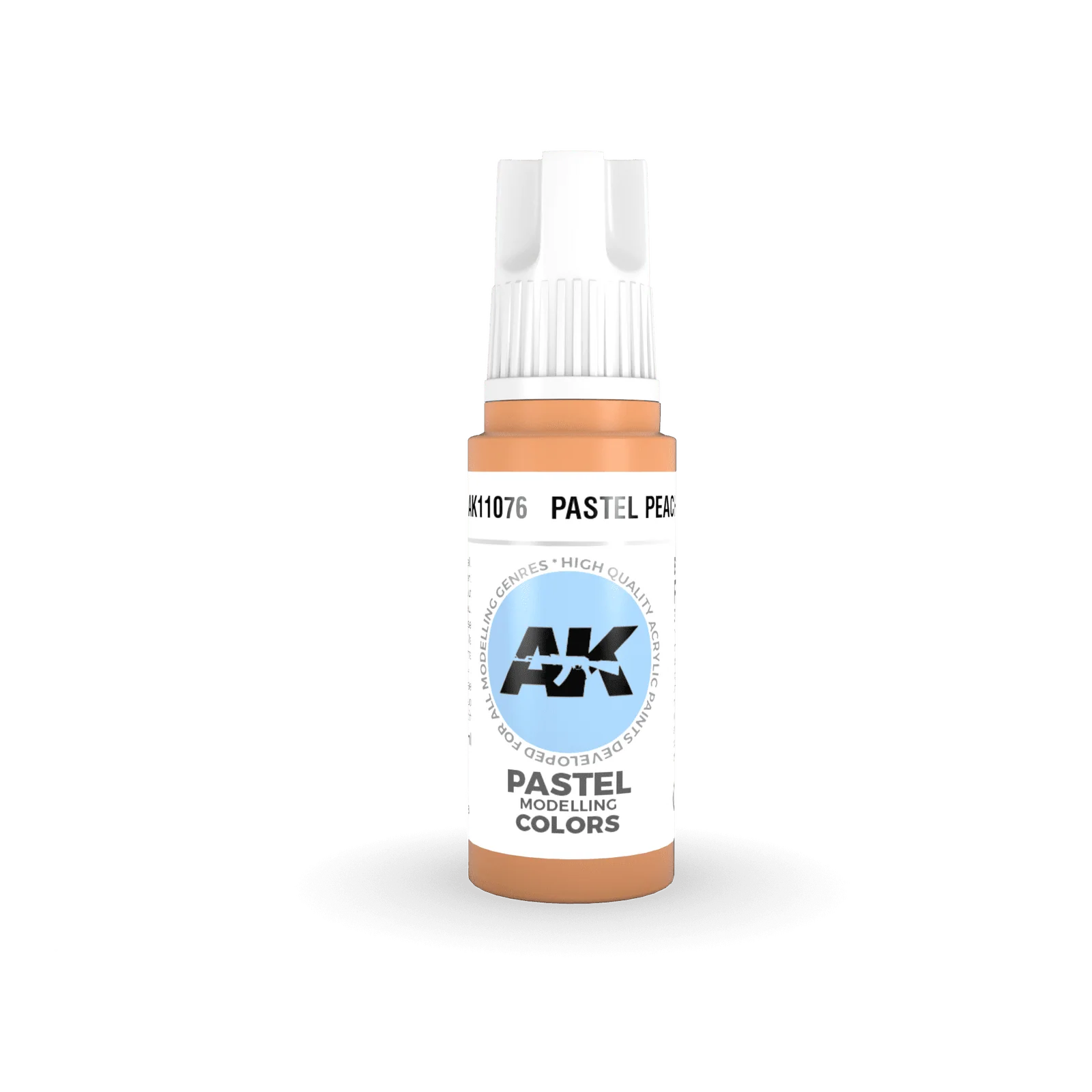 AK Interactive Pastel Peach Acrylic Paint 17ml 3rd Generation [AK11076]