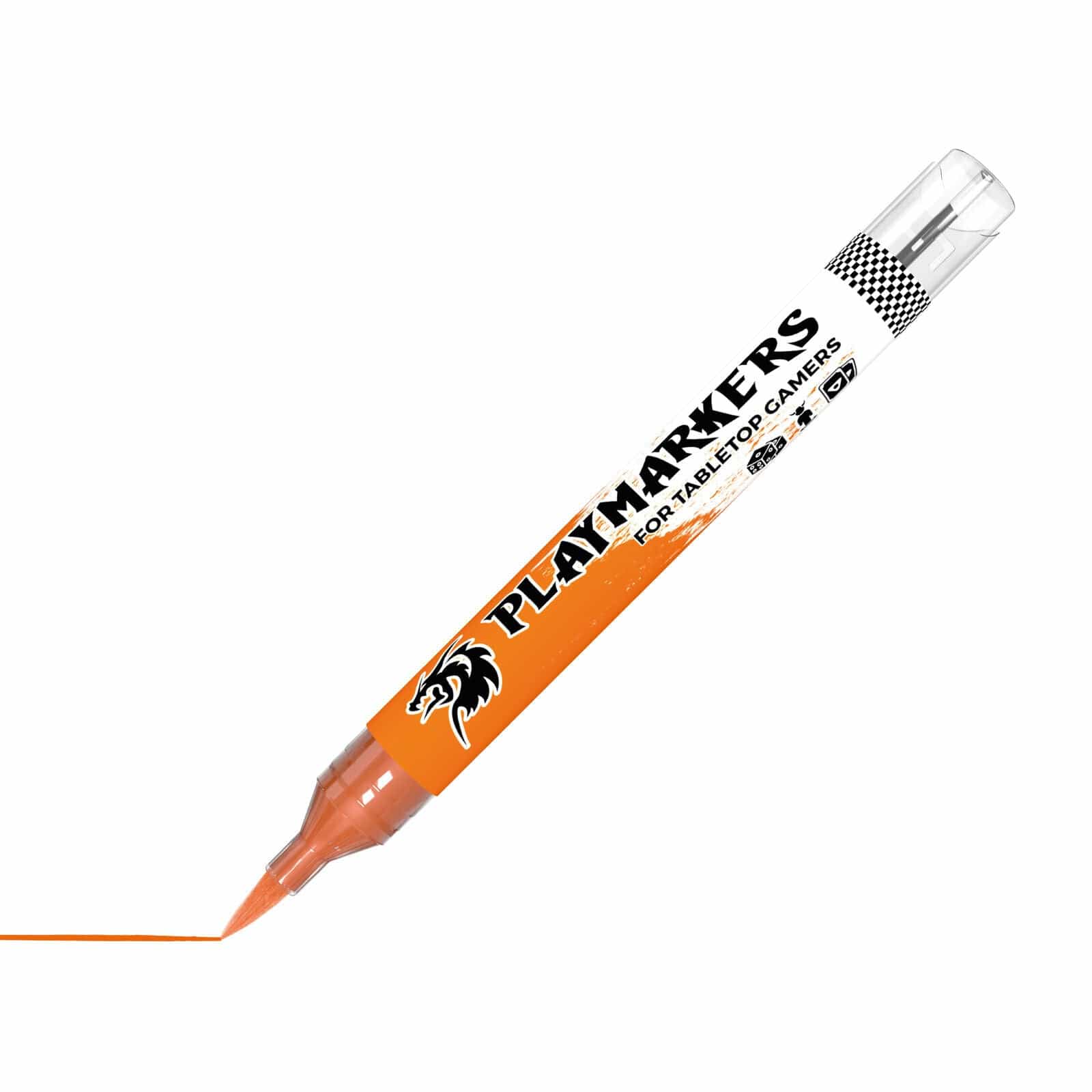 AK Interactive Playmarkers: Dark Orange - Acrylic Paint Marker - Image 2