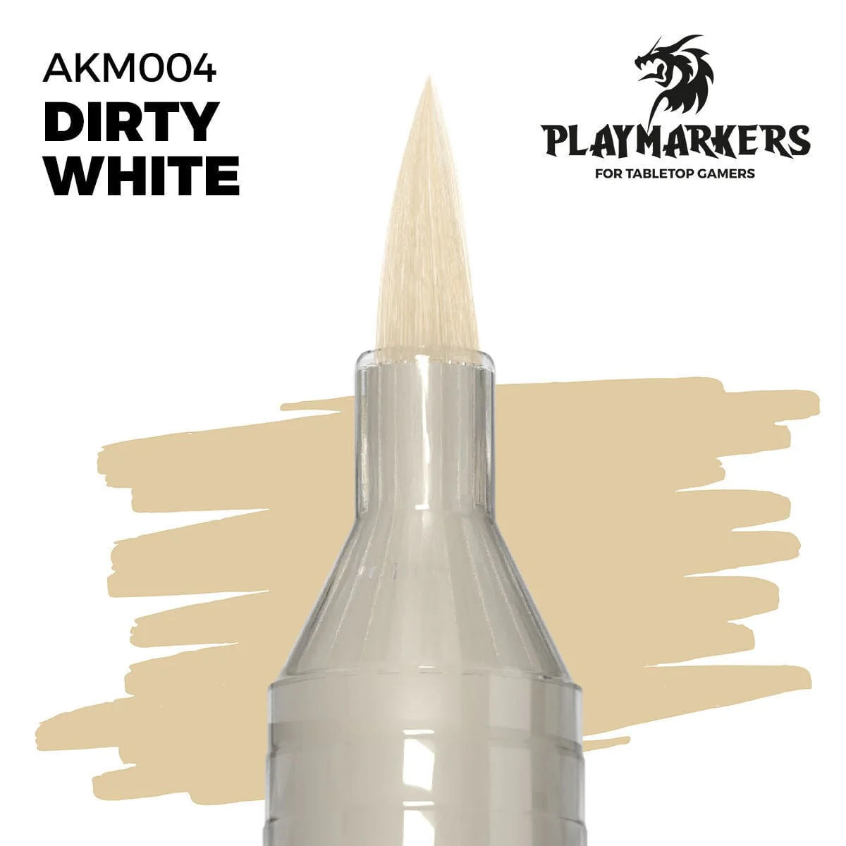 AK Interactive Playmarkers: Dirty White - Acrylic Paint Marker