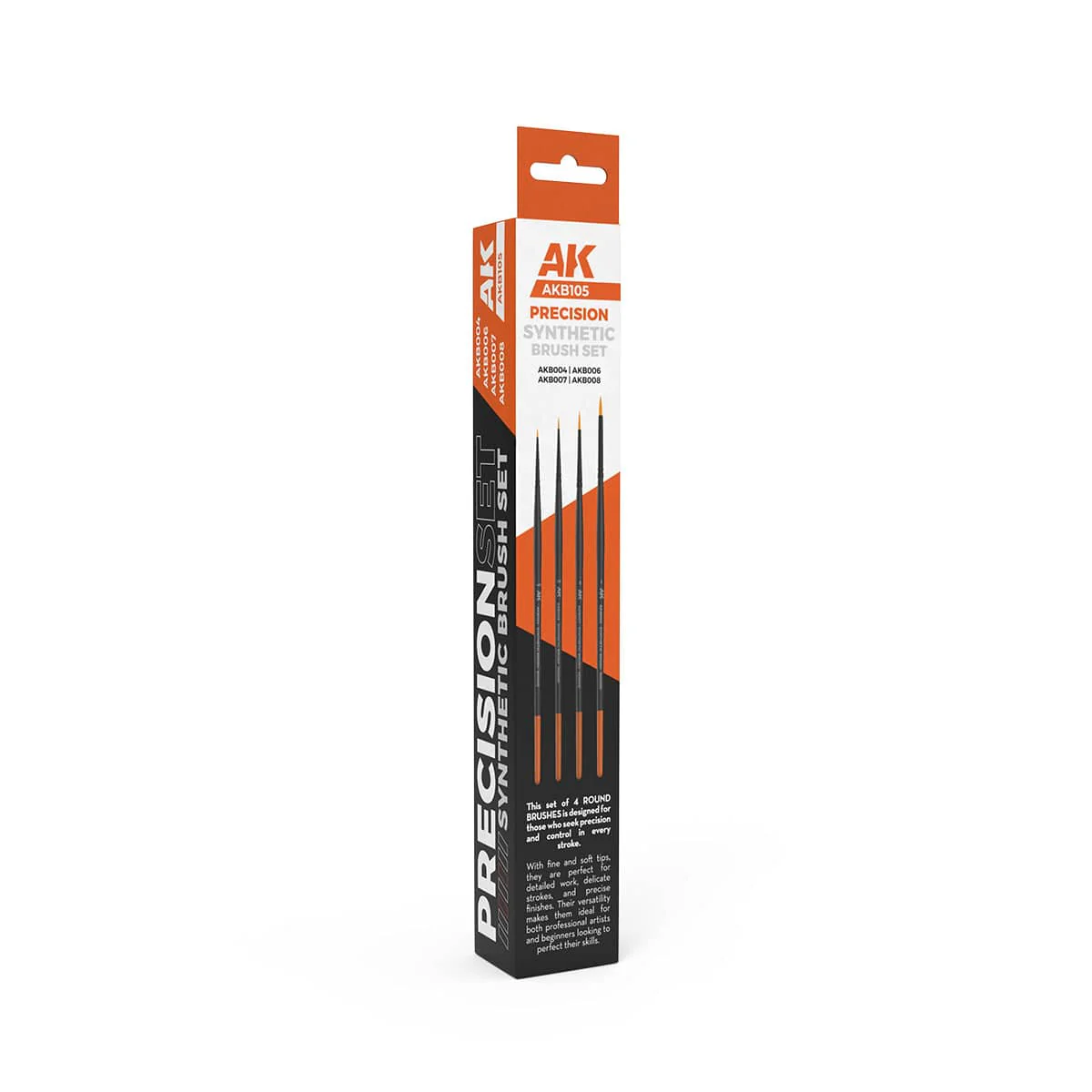 AK Interactive Precision Brushes Set (4 Brushes) - Image 2