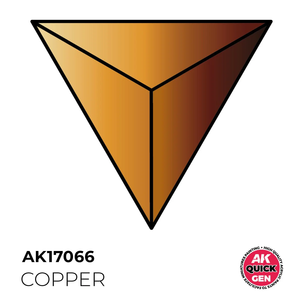 AK Interactive Quick Gen: Copper - 18ml Acrylic Paint - Image 2
