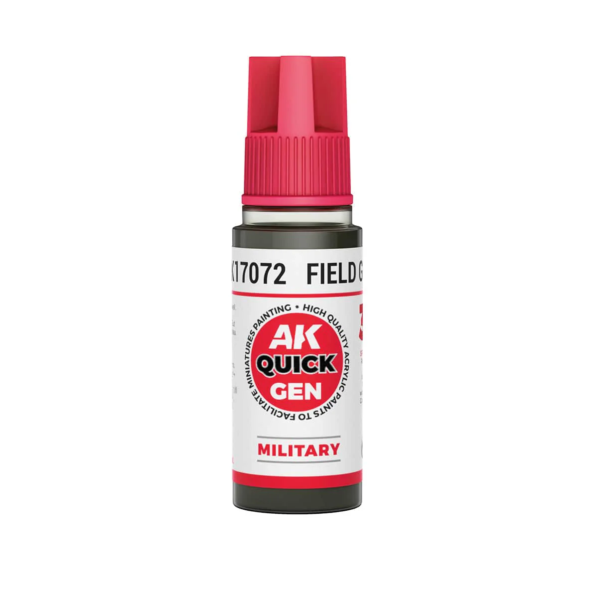 AK Interactive Quick Gen: Field Grey - 18ml Acrylic Paint
