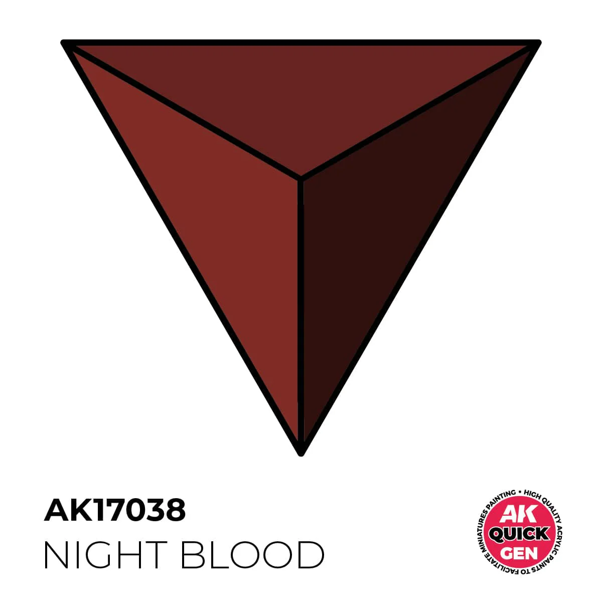 AK Interactive Quick Gen: Night Blood - 18ml Acrylic Paint - Image 2