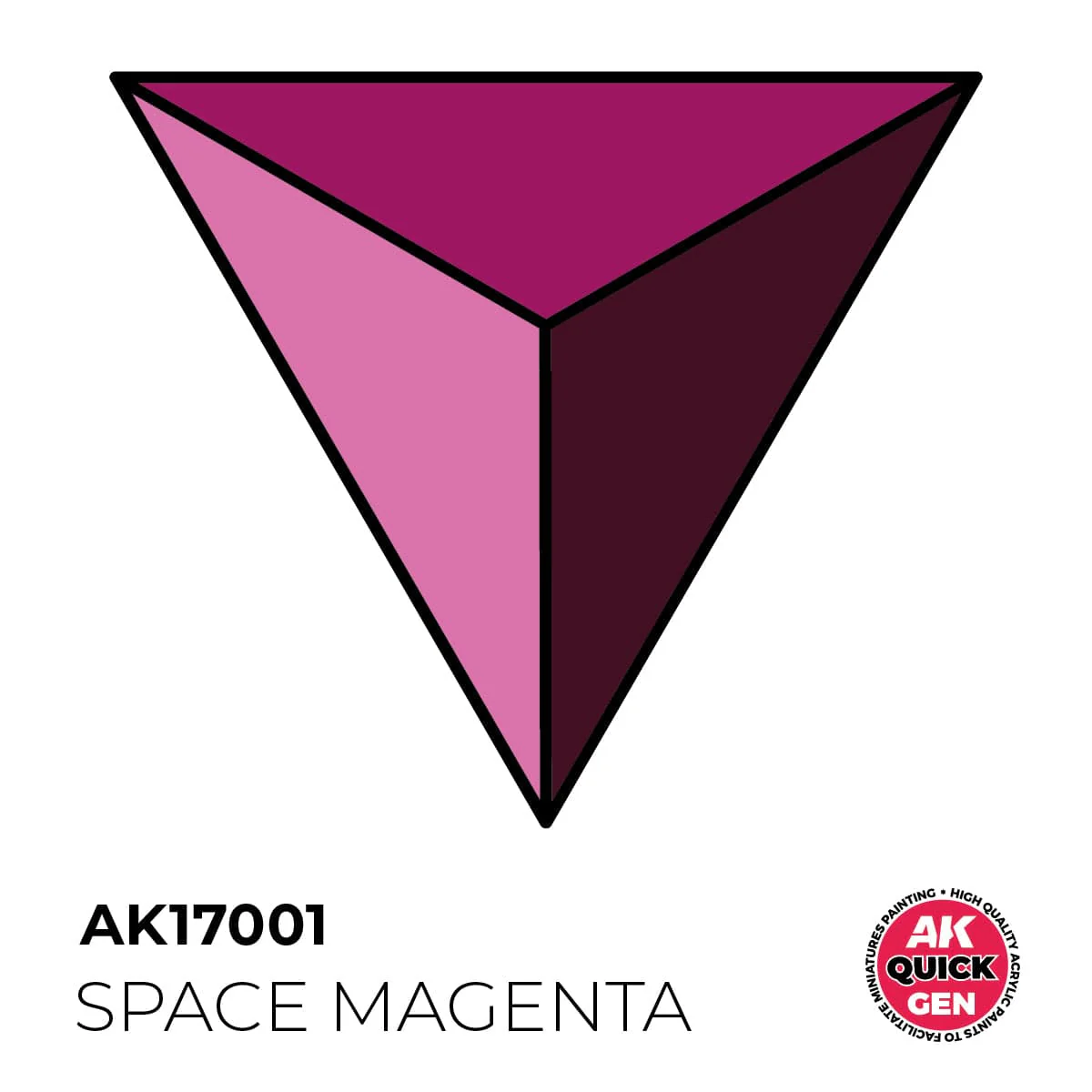 AK Interactive Quick Gen: Space Magenta - 18ml Acrylic Paint - Image 2