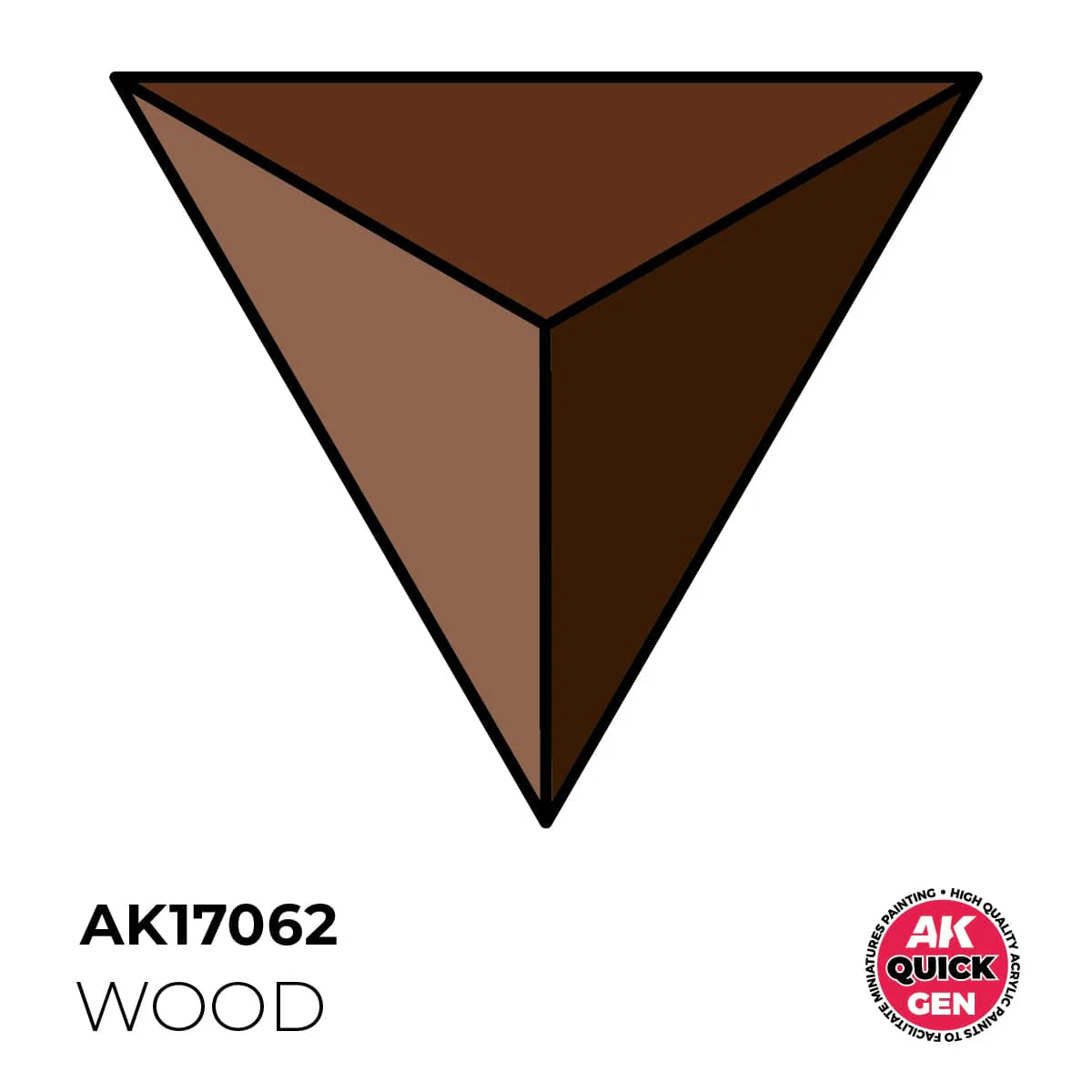 AK Interactive Quick Gen: Wood - 18ml Acrylic Paint - Image 2