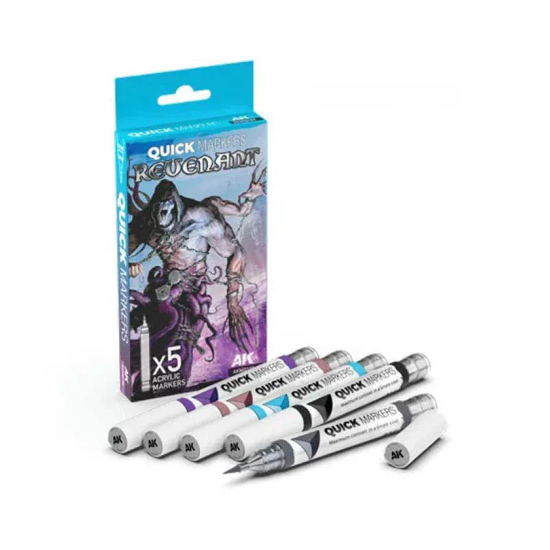AK Interactive Quick Marker Set: Revenant - 5 Colour Set