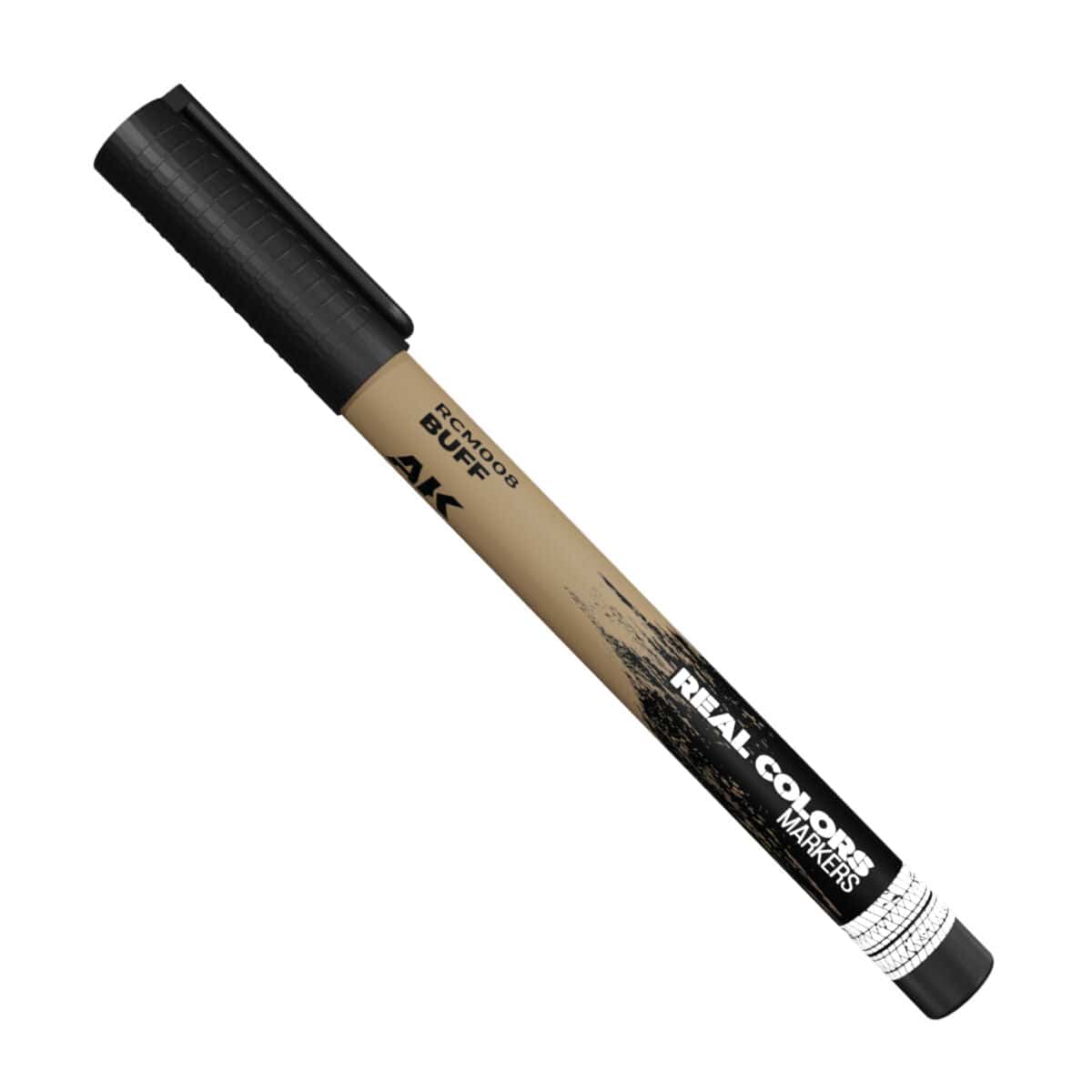 AK Interactive Real Colors Markers: Buff - Acrylic Paint Marker [AKRCM008]