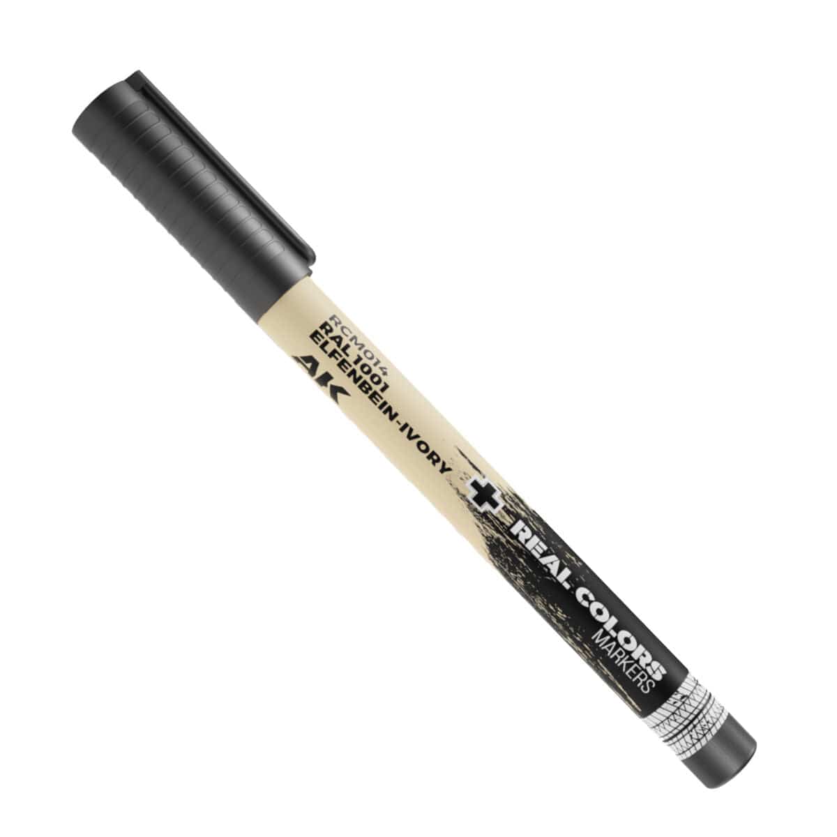 AK Interactive Real Colors Markers: RAL 1001 Elfenbein-Ivory - Acrylic Paint Marker [AKRCM014]