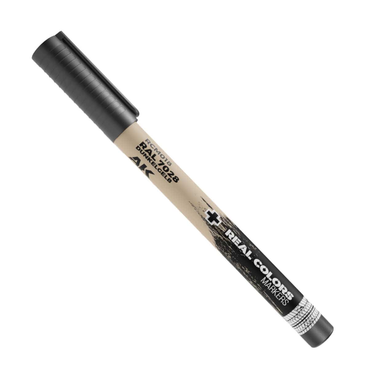 AK Interactive Real Colors Markers: RAL 7028 Dunkelgelb - Acrylic Paint Marker [AKRCM018]
