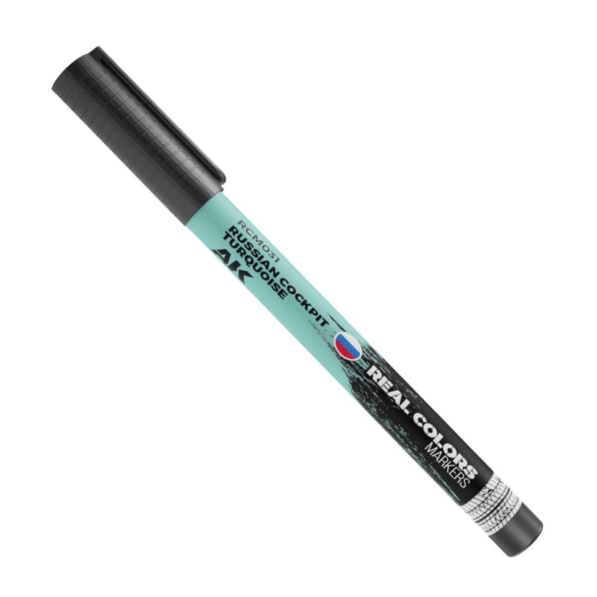 AK Interactive Real Colors Markers: Russian Cockpit Torquoise - Acrylic Paint Marker [AKRCM031]