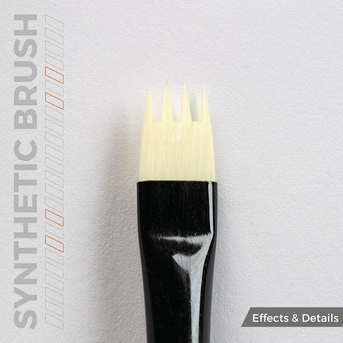AK Interactive Synthetic Brush - Comb - Image 3