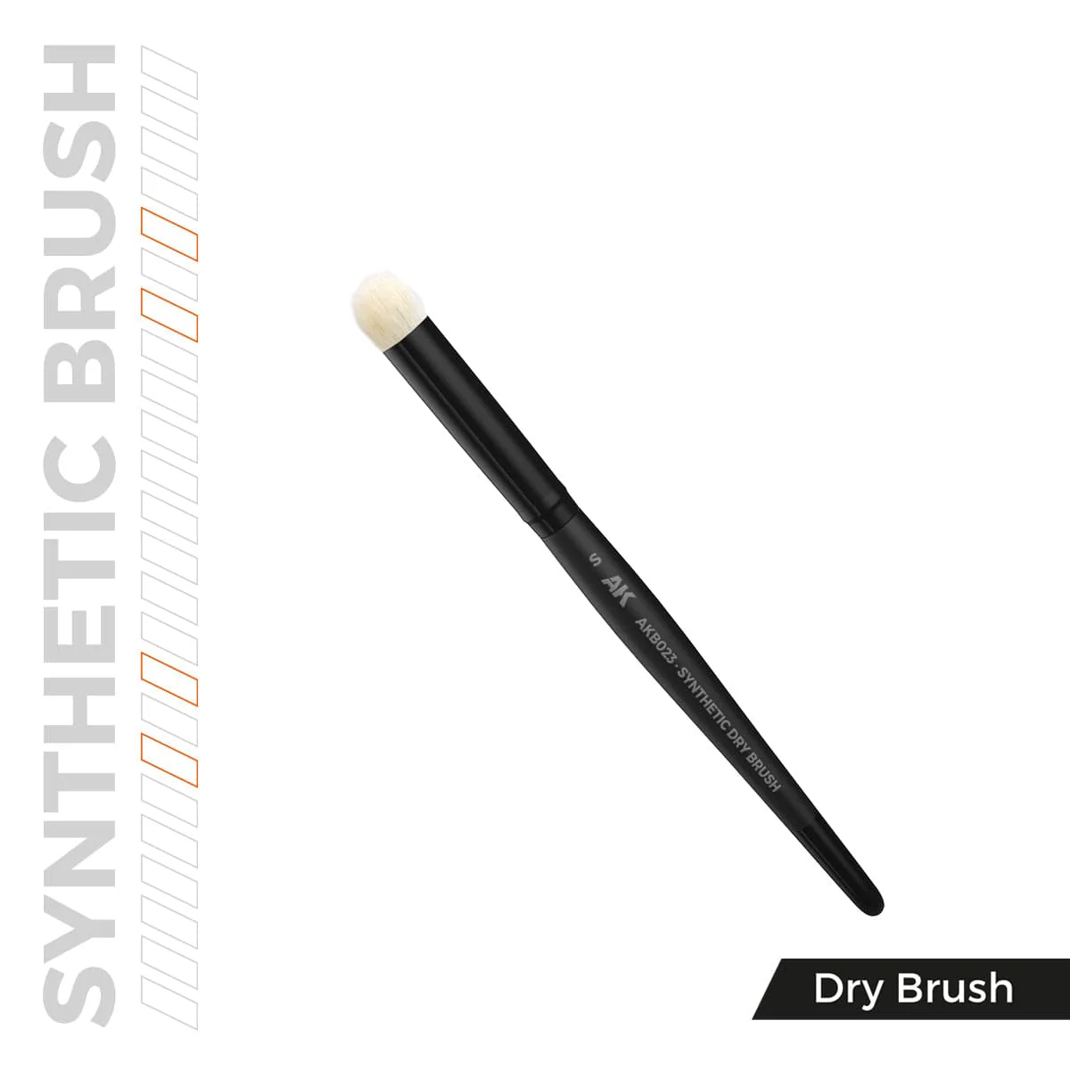 AK Interactive Synthetic Dry Brush - S - Image 2