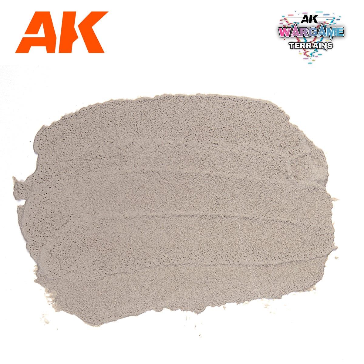 AK Interactive Wargame: Concrete Terrain Paste 100ml - Image 3