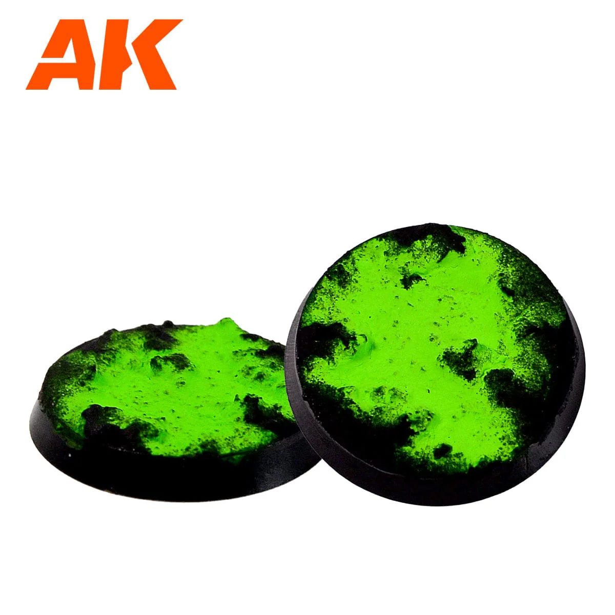 AK Interactive Wargame: Green Fluor Enamel Liquid Pigment 35ml - Image 2