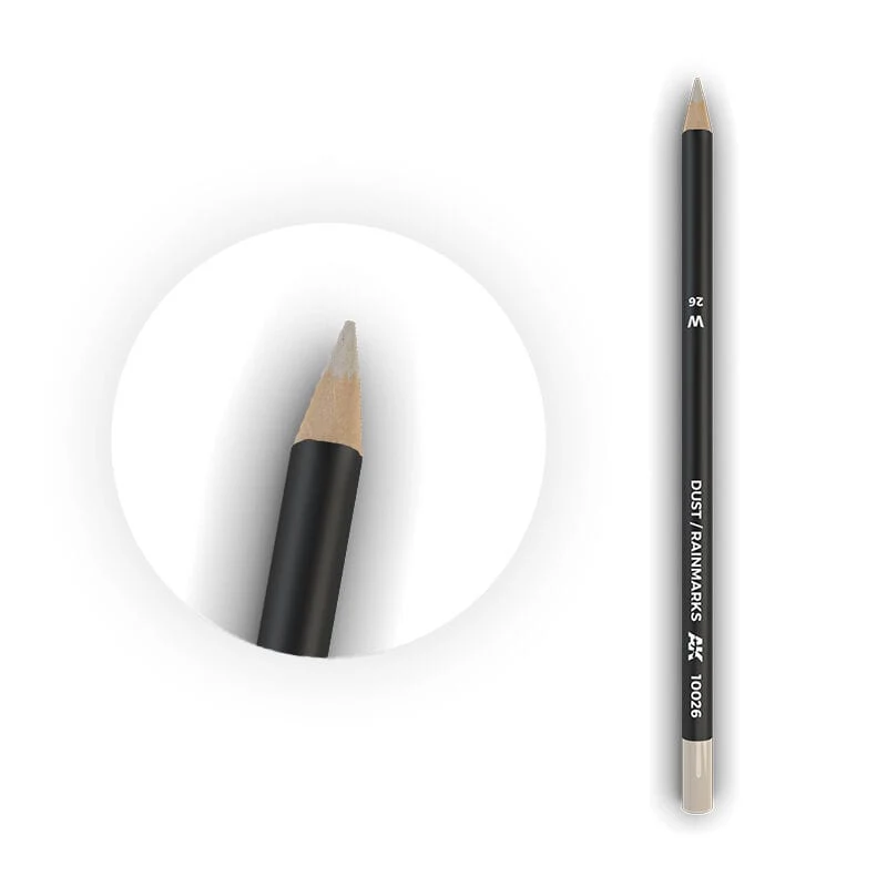 AK Interactive Weathering: Dust-Rainmarks Watercolour Pencil [AK10026]