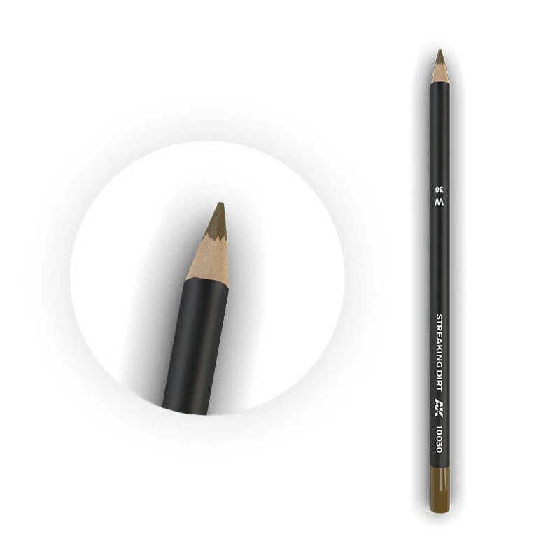 AK Interactive Weathering: Streaking Dirt Watercolour Pencil [AK10030]