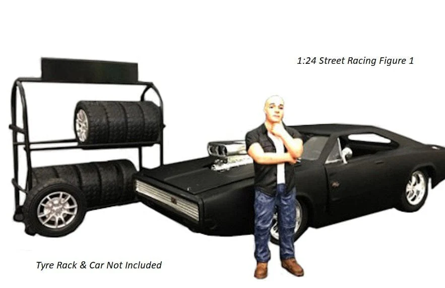 American Diorama 1/24 Street Racing Figures - 1 Figure Accessory