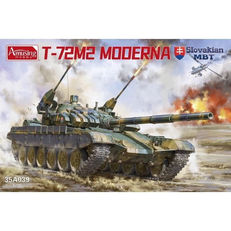 Amusing Hobby 35A039 1/35 T-72M2 Moderna Plastic Model Kit**