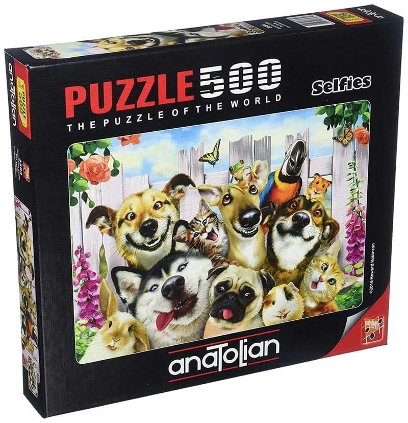 Anatolian Pet Selfie 500pc Puzzle