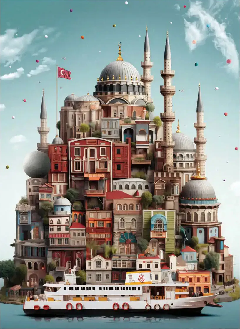 Anatolian Tophane 1000pc Puzzle - Image 2