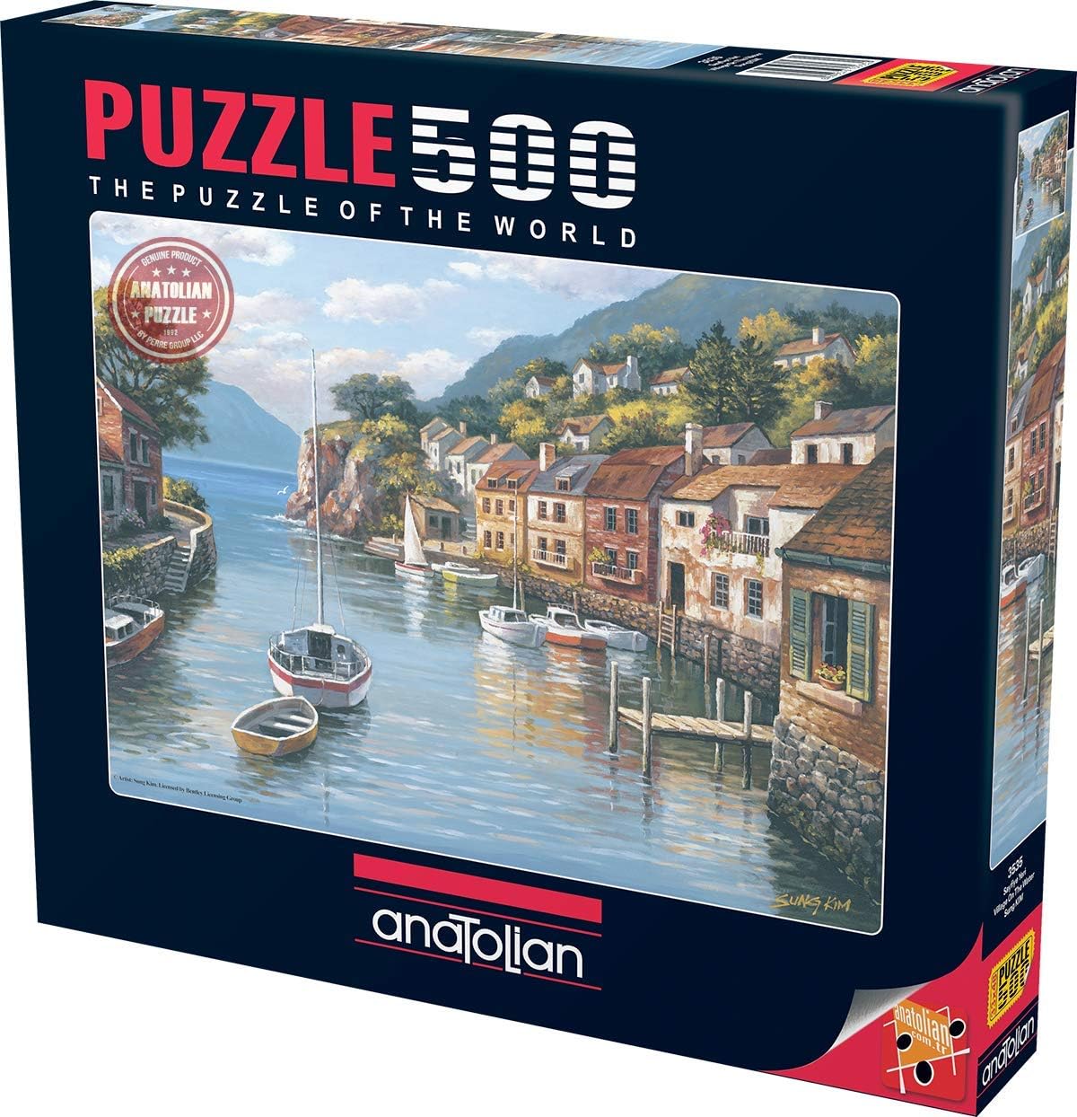 Anatolian Village On The Water 500pc Puzzle