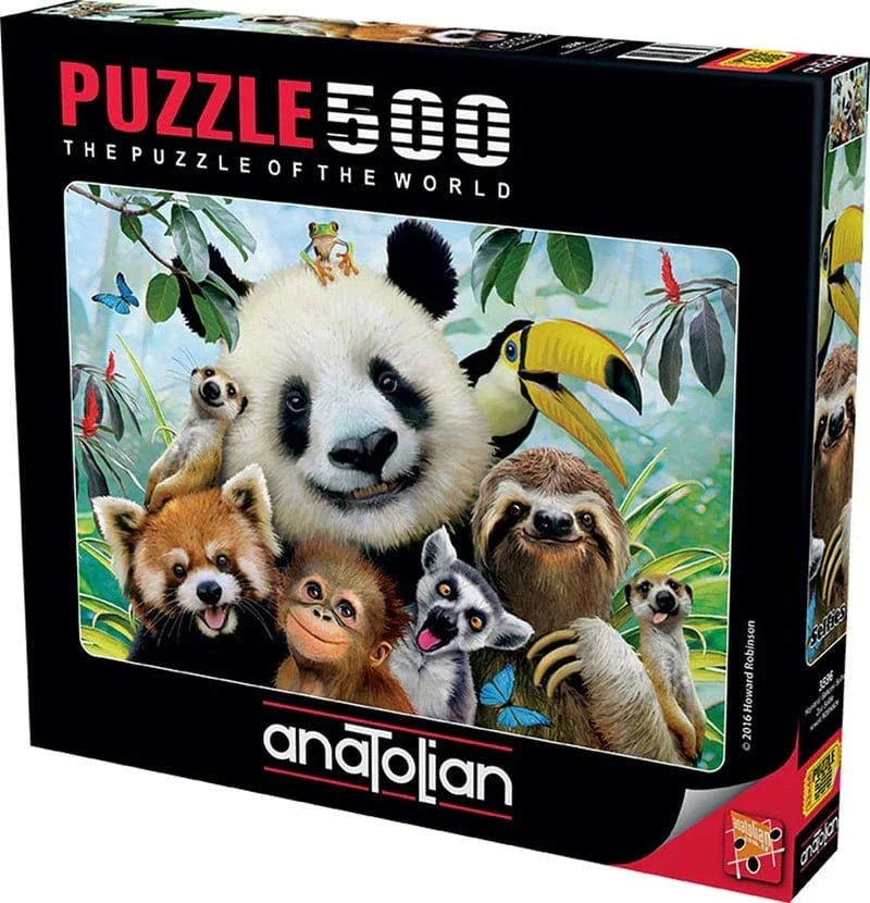 Anatolian Zoo Selfie 500pc Puzzle