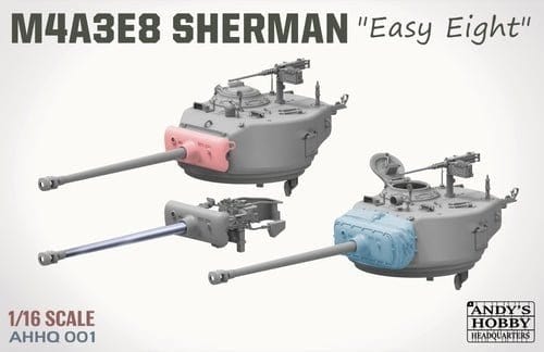 Andys Hobby HQ 1/16 M4A3E8 Sherman Easy Eight w/ figure [AHHQ-001] - Image 6