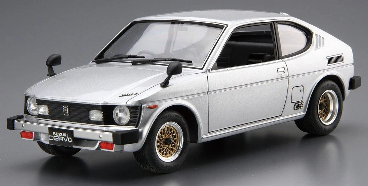 Aoshima 1/20 Suzuki SS30V Alto/SS20 Cervo 1979 Plastic Model Kit [A006995] - Image 4