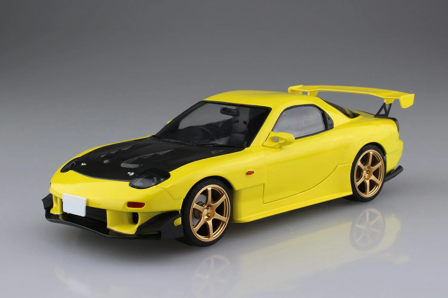 Aoshima 1/24 FD3S RX-7 Project D Ver Plastic Model Kit - Image 2