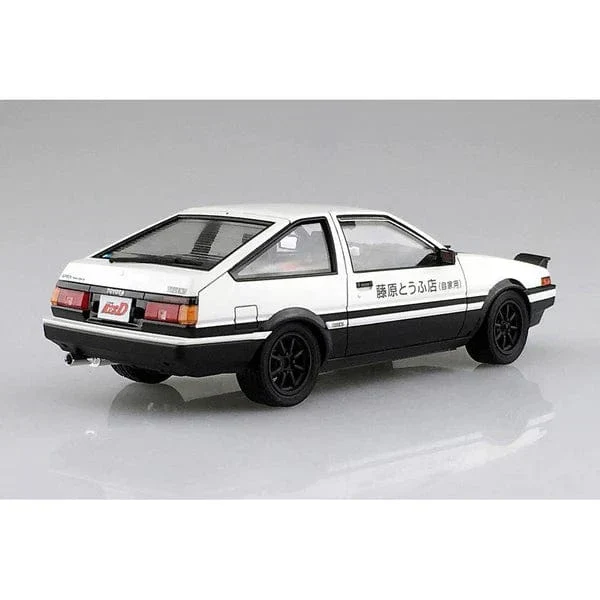 Aoshima 1/24 Fujiwara Takumi Toyota AE86 Trueno Project-D Version Plastic Model Kit - Image 5