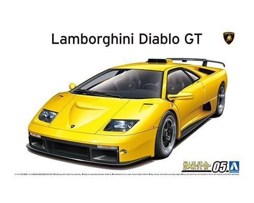 Aoshima 1/24 Lamborghini Diablo GT 1999