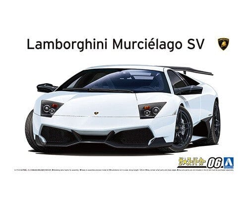 Aoshima 1/24 Lamborghini Murcielago LP670-4 SV 2009