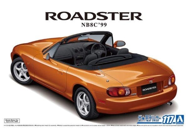 Aoshima 1/24 Mazda NB8C Roadster RS 99 Plastic Model Kit [A005792]