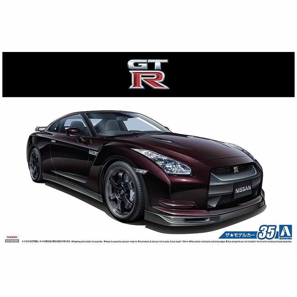 Aoshima 1/24 Nissan R35 Gt-R Spec-V 2009