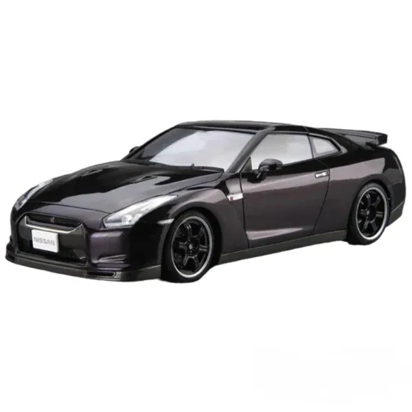 Aoshima 1/24 Nissan R35 GT-R Spec-V 2009 Plastic Model Kit [006218] - Image 2