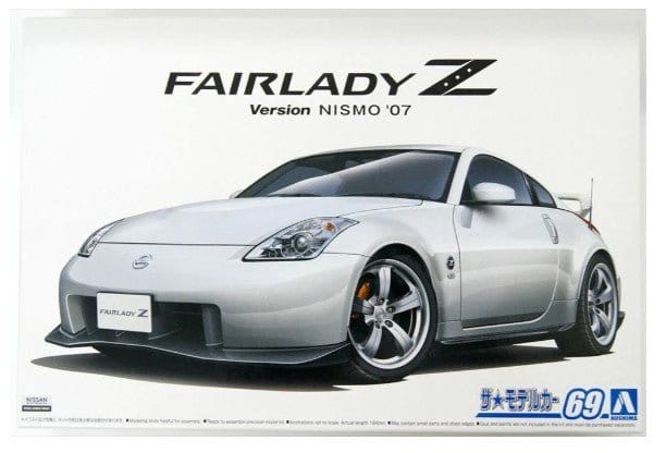 Aoshima 1/24 Nissan Z33 Fairlady Z Version Nismo 07 Plastic Model Kit [A005848]