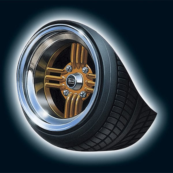 Aoshima 1/24 Shadow-Spoke(4H) 14Inch Wheel Set