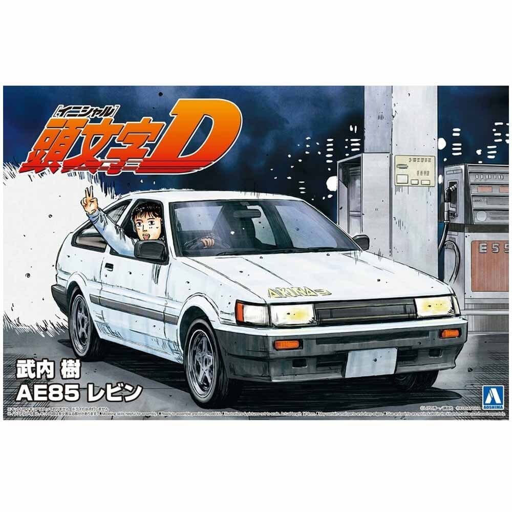 Aoshima 1/24 Takeuchi Itsuki Ae85 Levin