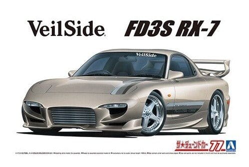 Aoshima 1/24 Veilside Combat Model FD3S RX-7 1999 (MAZDA) Plastic Model Kit