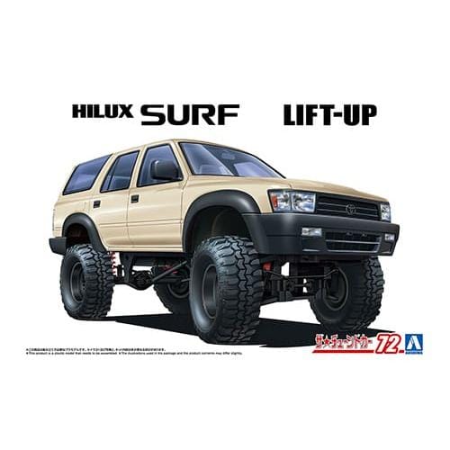 Aoshima 1/24 VZN130G Toyota Hilux Surf Lift Up 1991 Plastic Model Kit