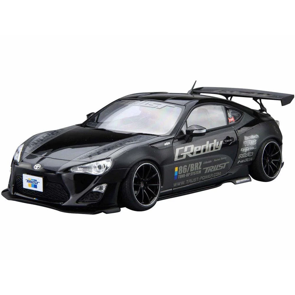 Aoshima 1/24 ZN6 Toyota 86 2012 Greddy and Rocket Bunny VOLK Racing Ver - Image 2
