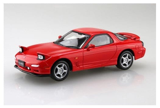 Aoshima 1/32 SNAP Mazda FD3S RX-7 (Vintage Red) Plastic Model Kit