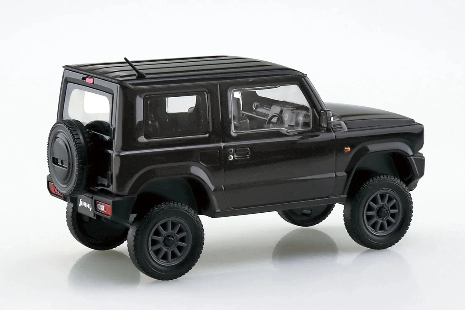 Aoshima 1/32 SNAP Suzuki Jimny Custom Wheel (Bluish Black Pearl 3) Kit - Image 3