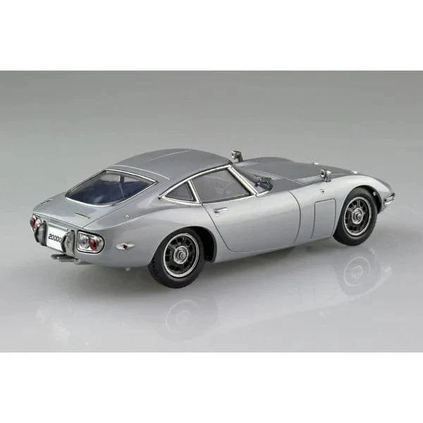 Aoshima 1/32 Snap Toyota 2000GT (Sander Silver Metalic) Plastic Model Kit - Image 2