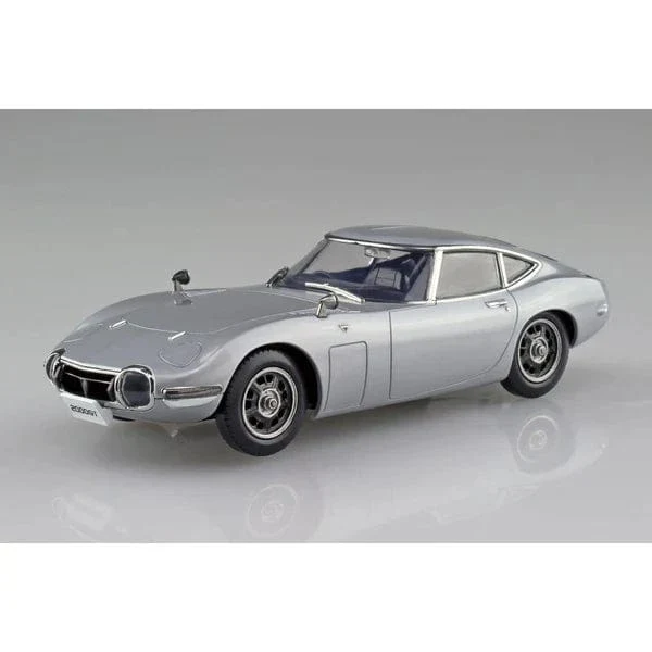 Aoshima 1/32 Snap Toyota 2000GT (Sander Silver Metalic) Plastic Model Kit - Image 3