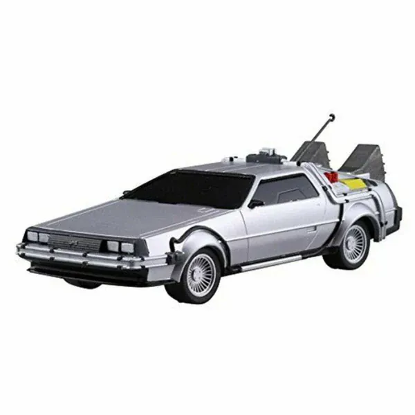 Aoshima 1/43 Pullback Back To The Future From Part I Timemachine Plastic Model Kit [005475]