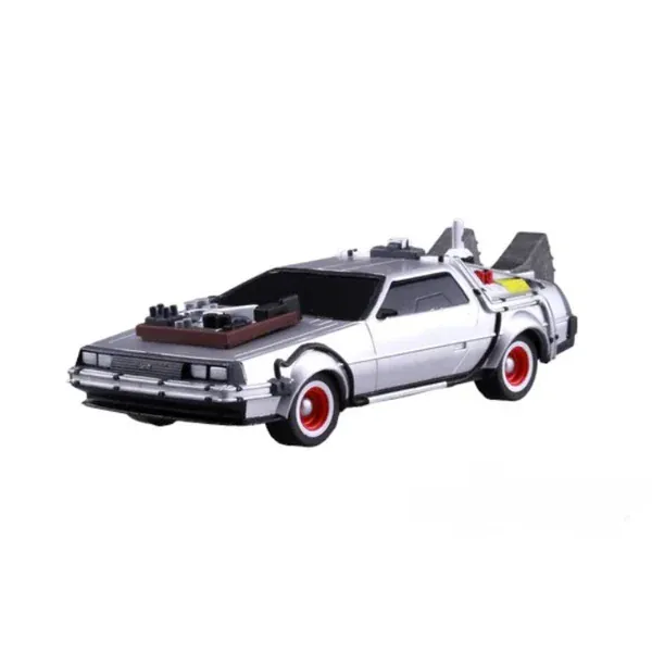 Aoshima 1/43 Pullback Back To The Future From Part III Timemachine Plastic Model Kit [005477]