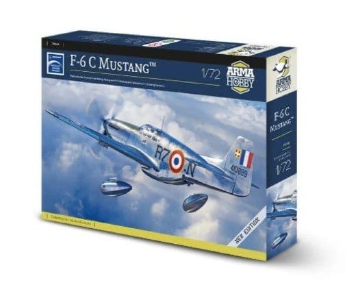 Arma Hobby 1/72 F-6 C Mustang Plastic Model Kit