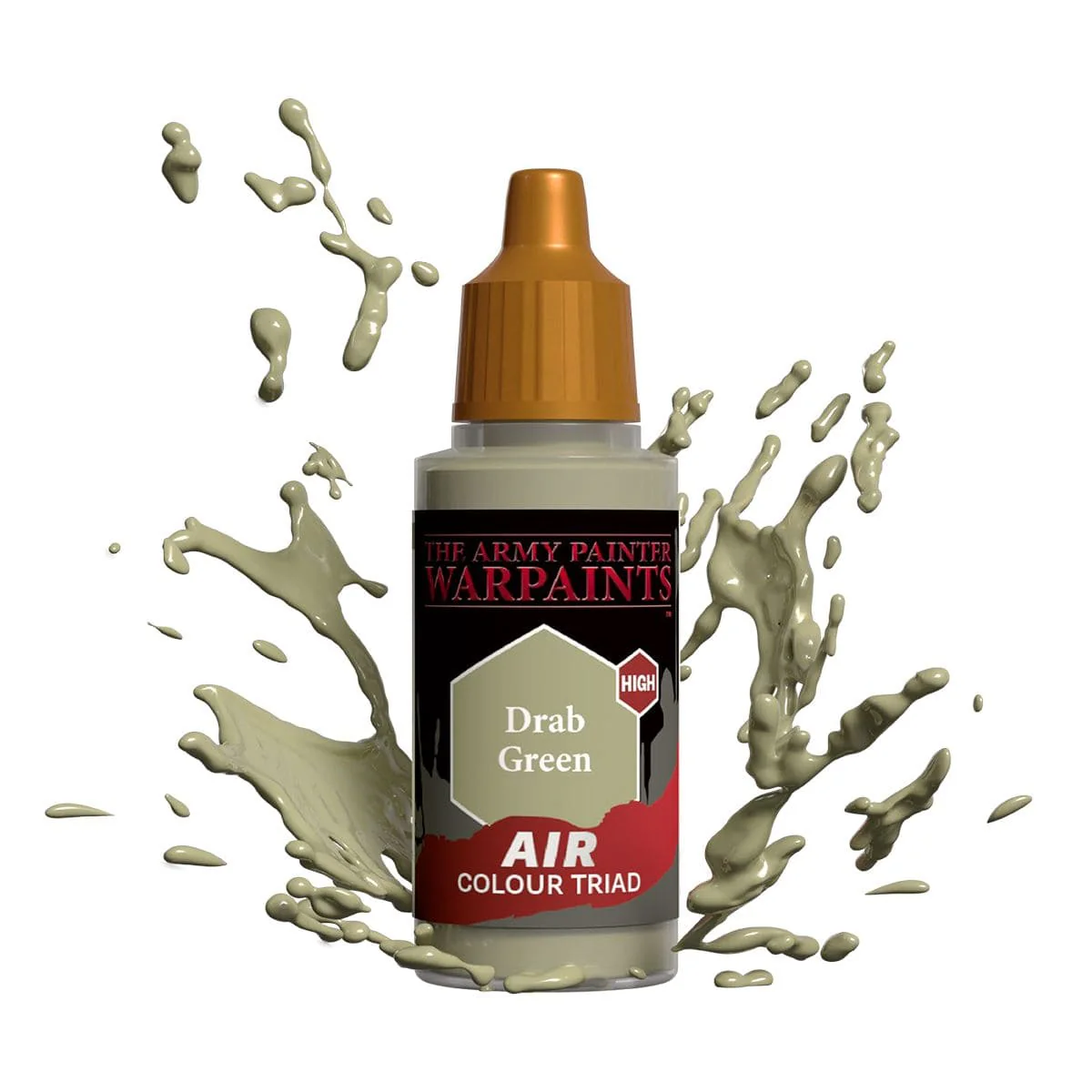 The Army Painter Warpaints Air: Drab Green - 18ml Acrylic Paint