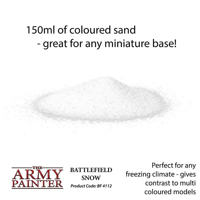 The Army Painter Basing: Battlefield Snow [BF4112] - Image 2